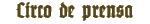 presserummel