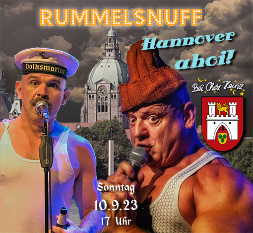 Rummelsnuff 10.9.2023, Hannover, Bei Chez Heinz, 17 Uhr
